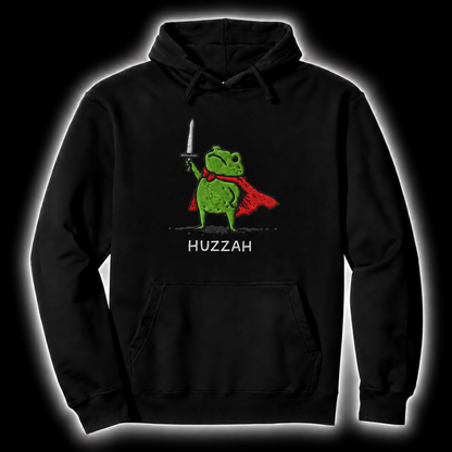 Tiny Knight Energy black D&D hoodie