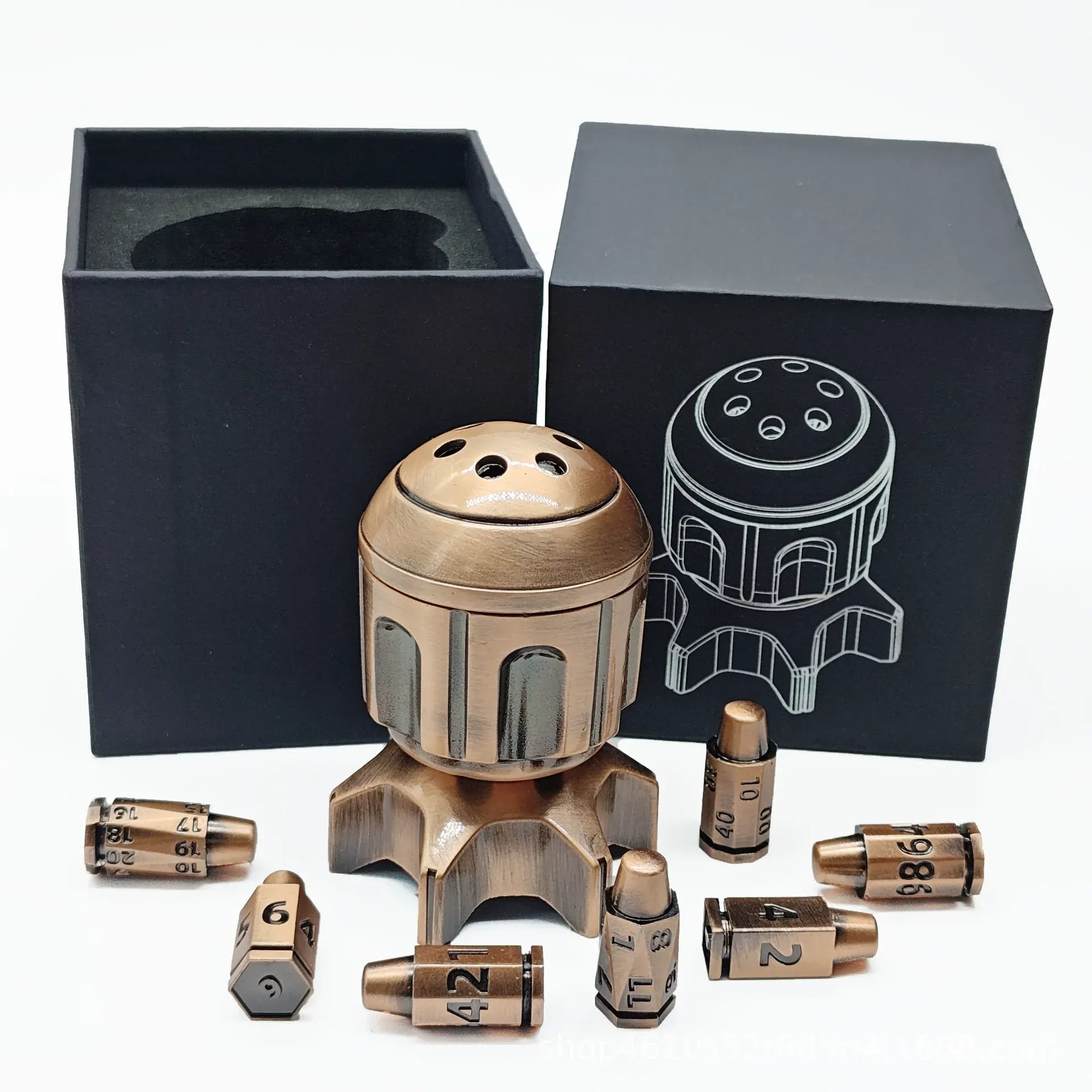 Geloho Torpedo Spinner Dice Set