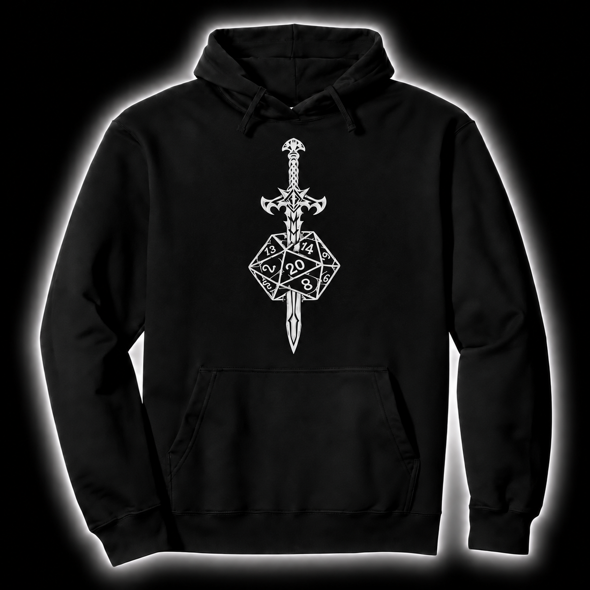Trust The Blade black D&D hoodie