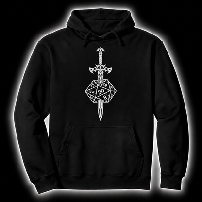 Trust The Blade black D&D hoodie