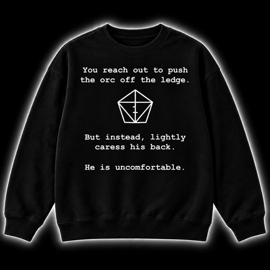 GELOHO DnD Sweatshirt Uncomfortable Nat One - DnD Sweatshirt