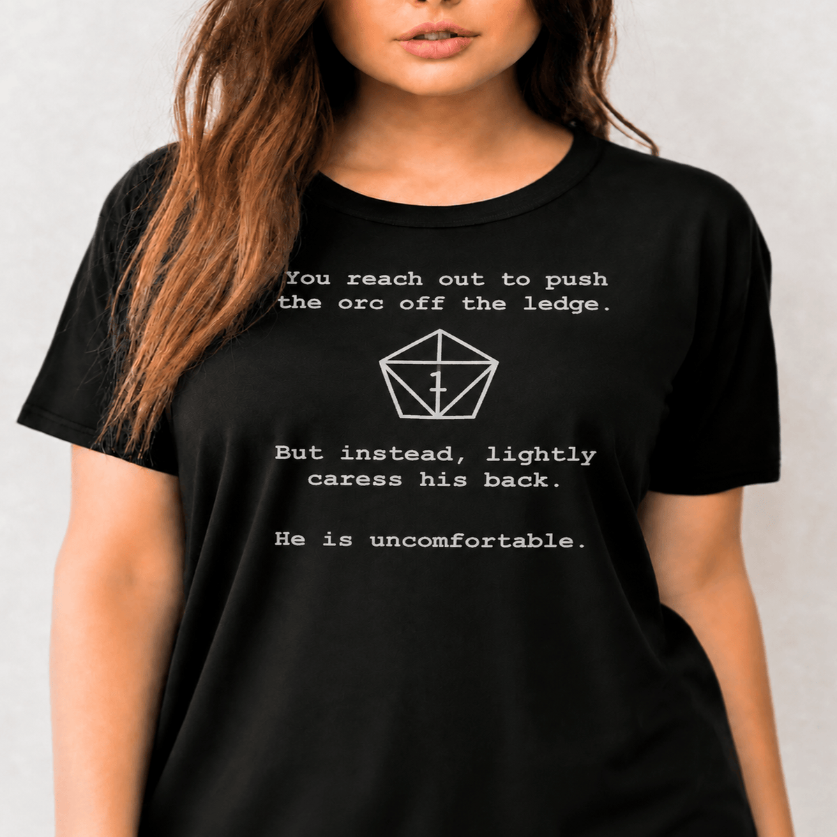 GELOHO DnD T-Shirt Uncomfortable Nat One - DnD T-shirt