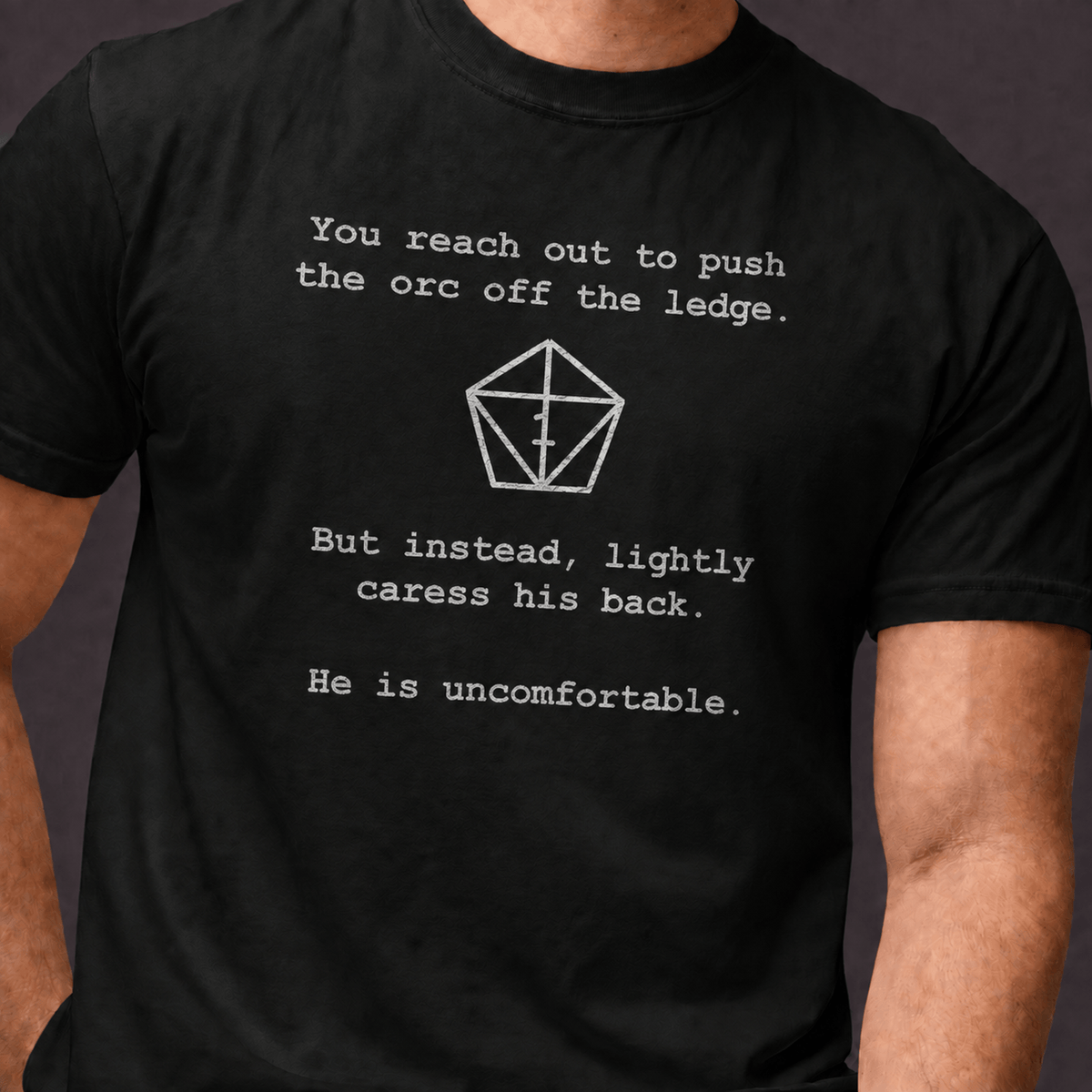 GELOHO DnD T-Shirt Uncomfortable Nat One - DnD T-shirt