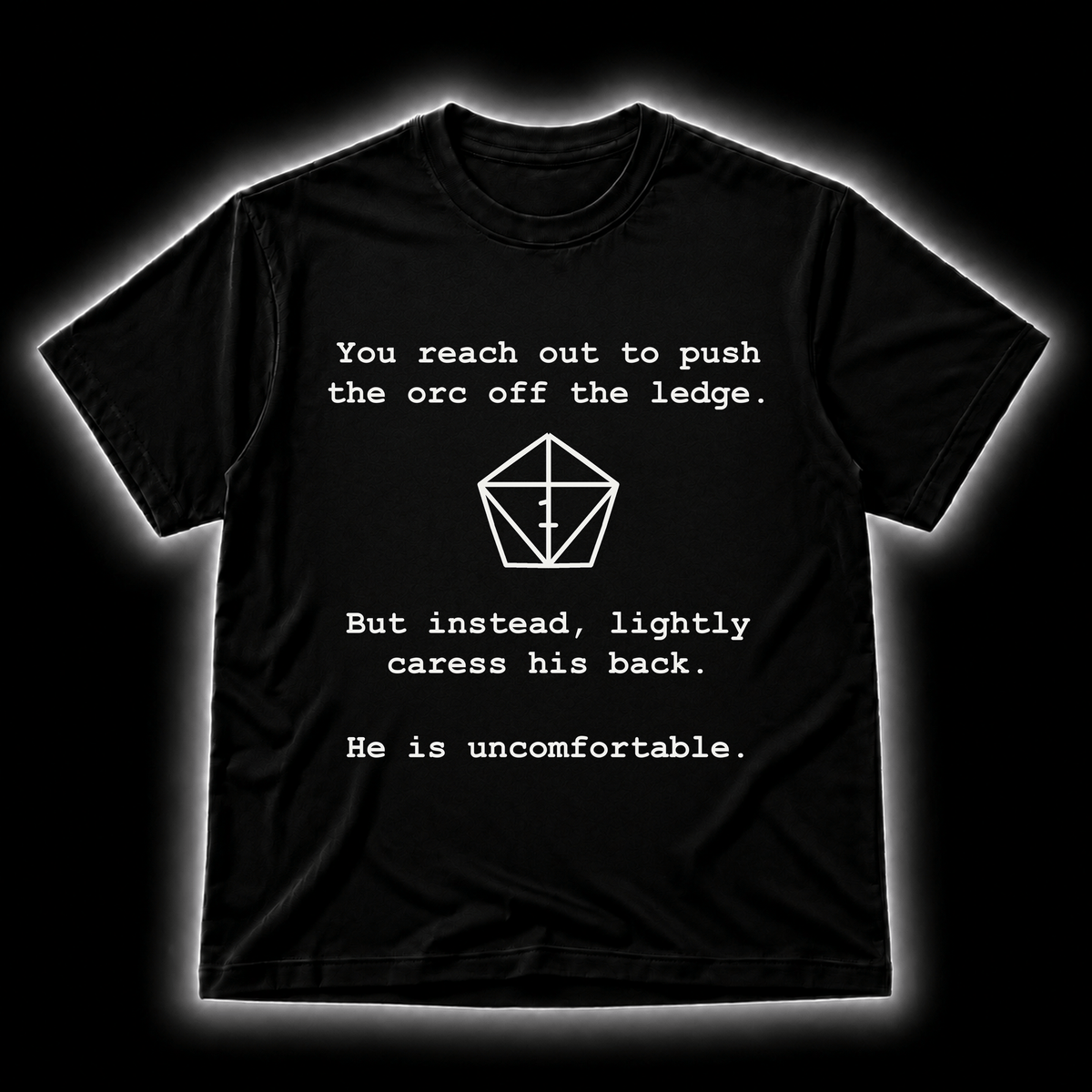 GELOHO DnD T-Shirt Uncomfortable Nat One - DnD T-shirt