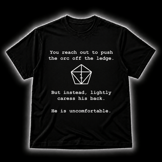 GELOHO DnD T-Shirt Uncomfortable Nat One - DnD T-shirt