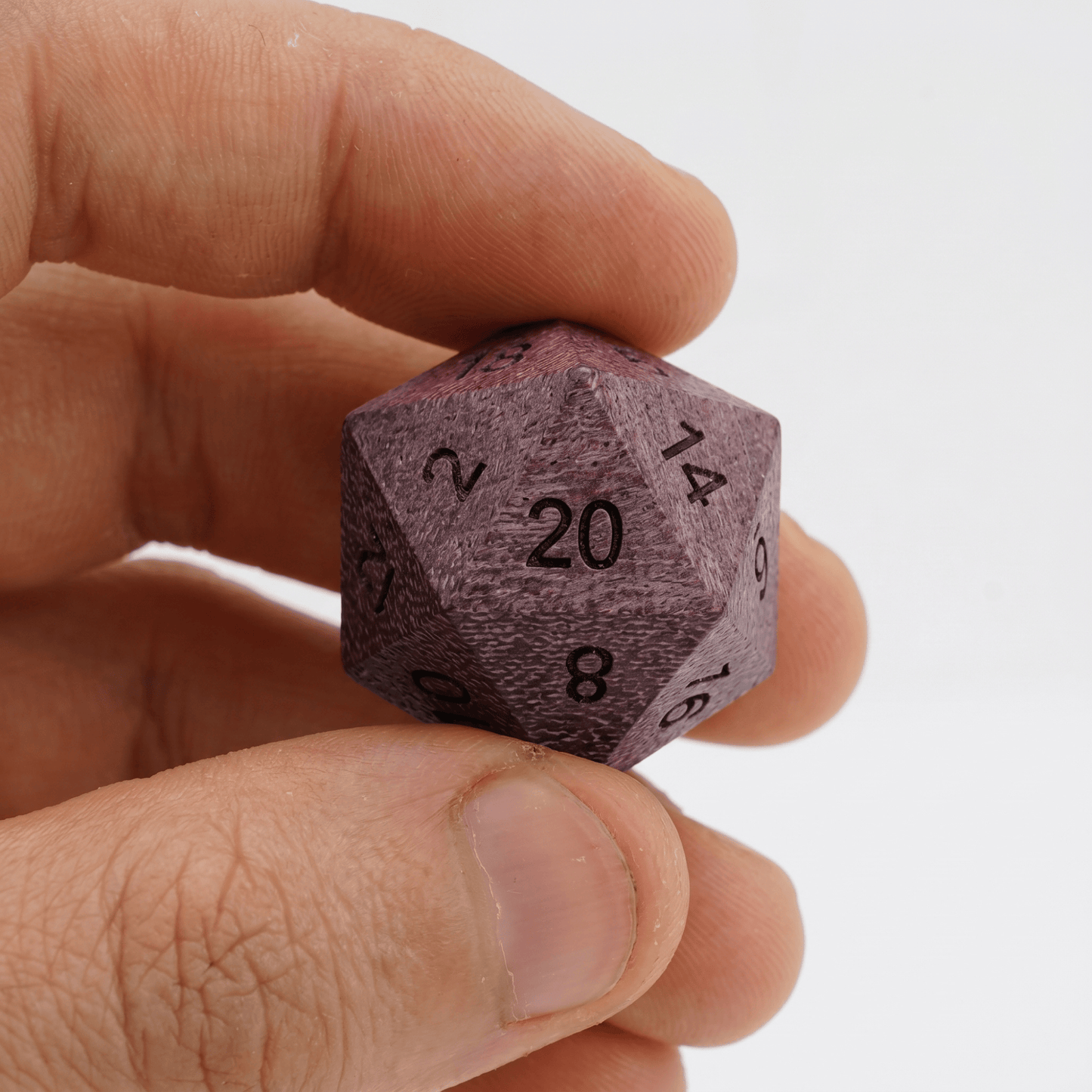 Geloho Dice Violet - Wood Dice Set