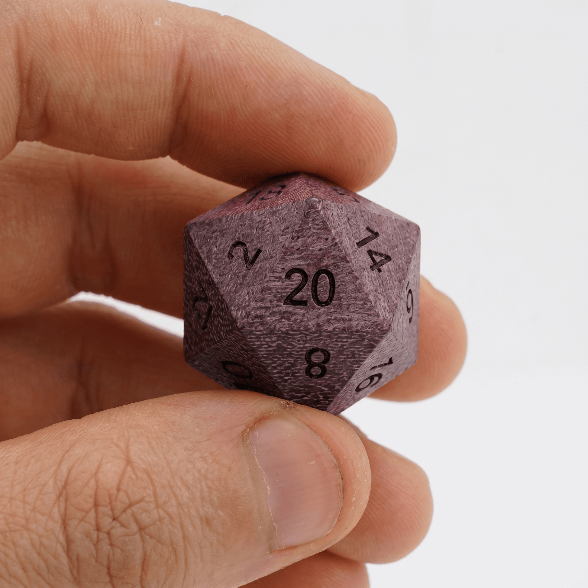Geloho Dice Violet - Wood Dice Set