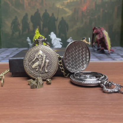 Rogue Pocket Watch Dice Set