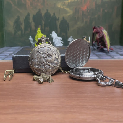 Dragon Duel Fatekeeper Pocket Watch Dice Set