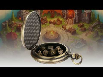 Pocket Watch Dice Set